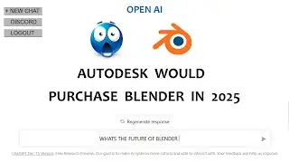 chatgpt  OpenAi just exposed blender and maya