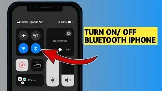 How To Turn On/ Off Bluetooth On iPhone