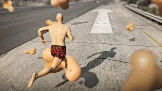Бегу через всю карту 👈 (ПЕШКОМ БЛ*)