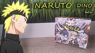 Распаковка NARUTO Little Dino box / Коллекционные карточки Наруто