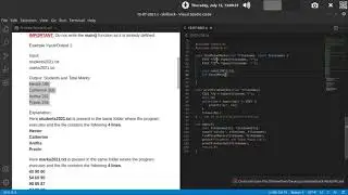 Function findTotalMarks |  July 15, 2021 | C Programming