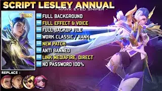SCRIPT SKIN LESLEY ANNUAL STARLIGHT NO PASSWORD | FULL EFFECT & VOICE - NEW PATCH!