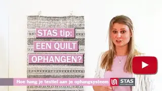 TEXTIEL OPHANGEN AAN EEN OPHANGSYSTEEM?