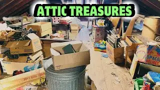 Attic Cleanout - It's All Gotta Go!