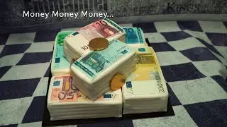 3D Geldschein Torte