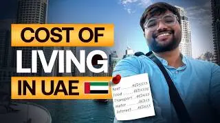 Cost of Living in UAE 🇦🇪| My Monthly Cost of Living (Honest Reality) Rent, Food, Transport Breakdown