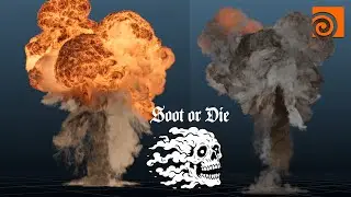 Soot or Die - New Tool for Houdini Pyro ( Incomplete Combustion Smoke )
