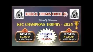 KFC CHAMPIONS TROPHY 2025 || KFC KODICAL || URWA GROUND MANGLORE