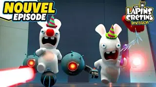 Un anniversaire complètement crétin ! (S04E16) | Nouvel Episode | Les Lapins Crétins Invasion 🐰