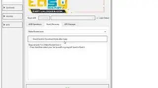 make root file with eft pro 2 9