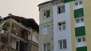 Взрыв газа в Нижневартовске. 4 декабря 2022г. (07.12.22. 