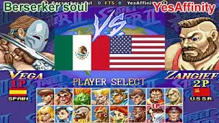 Hyper Street Fighter II: The Anniversary Edition - Berserker soul vs YesAffinity FT5