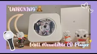 *UNBOXING* Wall Mountable CD Player ✨