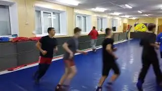 Тренировка в День тренера.