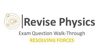 AQA A level physics exam question: Resolving forces (suspended girder)