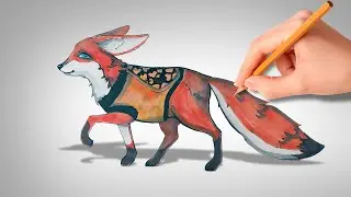 WildCraft рисуем ЛЕГЕНДАРКУ | ФЕНЕК