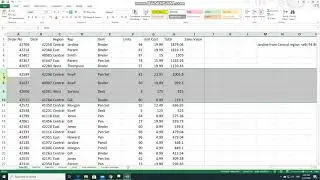 Excel Tips - Modify worksheet