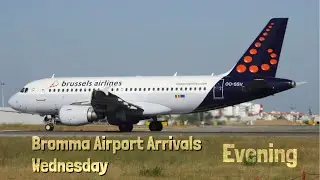 Plane Spotting │Bromma Airport │August 2020 │Wednesday Evening
