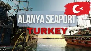 🇹🇷Turkiye. Alanya. Walking on the seaport. December 2023 #turkiye #alanya #walking
