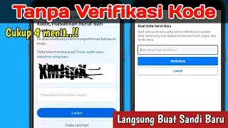Terbaru 2024 ‼️ Cara mengembalikan akun fb lupa kata sandi tanpa kode verifikasi