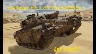 🤔Challenger Mk 3😁 Gets its shot⚡( War Thunder Ground Battlefield  RB 10.3)