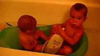 Boys in the bathtub