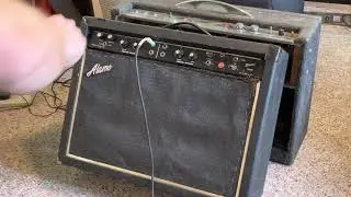 Alamo Electra 2570 tube/ss hybrid amp 1976? Demo