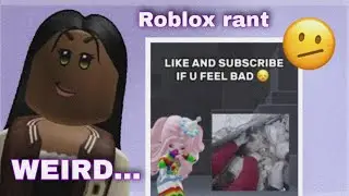 Roblox shorts are becoming *WEIRDER* | Roblox rant 2023 (read desc)