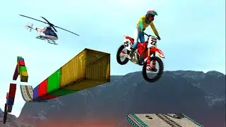 IMPOSSIBLE MOTOR BIKE TRACKS 3D ANDROID GAMEPLAY - Download Bike Games - Motorcycle Wala Game