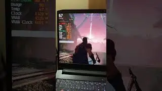 IdeapadGaming 3 RTX 3060 Modo Turbo God of War