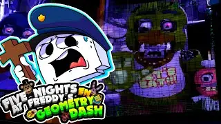 ¡TODO FIVE NIGHTS AT FREDDY'S EN GEOMETRY DASH!
