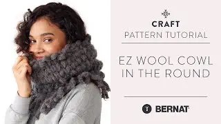 EZ Knitting | Wool Cowl in the Round | Knitting Without Needles
