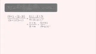 (Complex Analysis) Complex Arithmetic