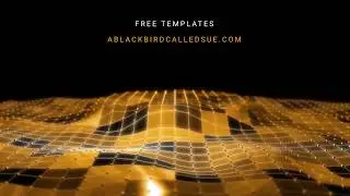 Davinci Resolve/Blackmagic Fusion - Sci-Fi landscape  (bit like PLexus) templates (free download)