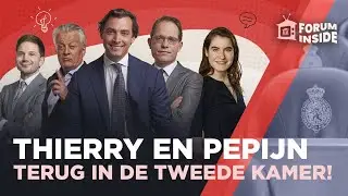 Forum Inside Live - Thierry en Pepijn terug in de Kamer