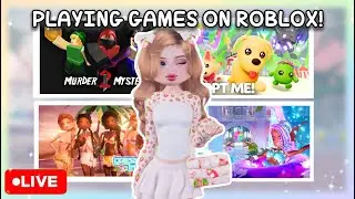 🔴 LIVE - PLAYING DRESS TO IMPRESS W/ CHAT!! ROBLOX