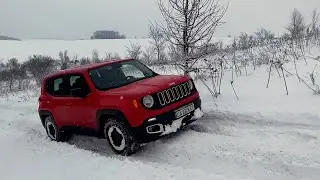 Первый раз на offroad на Jeep Renegade sport