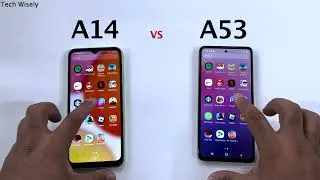 SAMSUNG A14 vs A53 - Speed Test