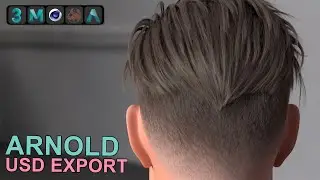 Maya/Ornatrix/Arnold: How to export into USD and render in Cinema4D/3ds Max?