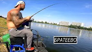 Fishing in Brateevo! Feeder fishing on the Moscow River 