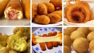 6 APPETIZERS (snacks) EASY AND QUICK TO MAKE AT HOME