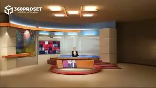 Studio Virtual Set 119 || Vmix ProSet