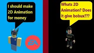 When a Gamer Buys 2D Animation From EA | Roblox Animated Series