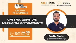 One Shot Revision: Matrices & Determinants – Quick & Easy Explanation 