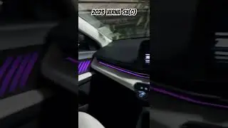 Hyundai Verna 2023 SX(O) interiors #sxo #ambient #ledlights #verna #infotainment #topend
