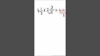 Multiplying Mixed Fractions