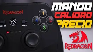 Mando para PC y Consola CALIDAD-PRECIO | Review Redragon Harron G808