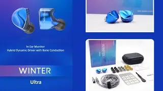BQEYZ Winter Ultra in Ear Earphone Debuts with 11.6mm Bone Conduction Driver & 12mm Dynamic Driver