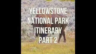 Yellowstone National Park Plan - perfect itinerary, part 2
