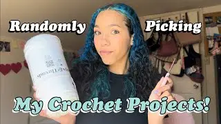 Randomly Picking My Crochet Projects! PT4